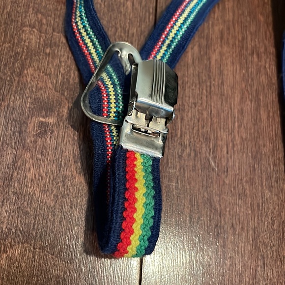 Vintage Striped Suspenders - Picture 4 of 5